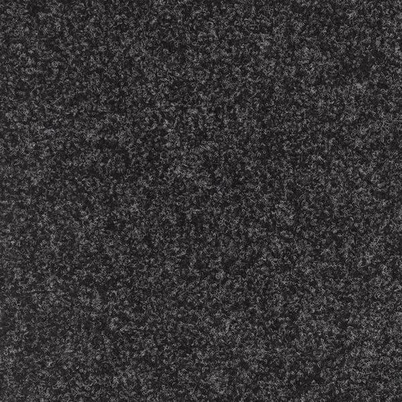 Черный износостойкий ковролин на резиновой основе Бельгия 3000