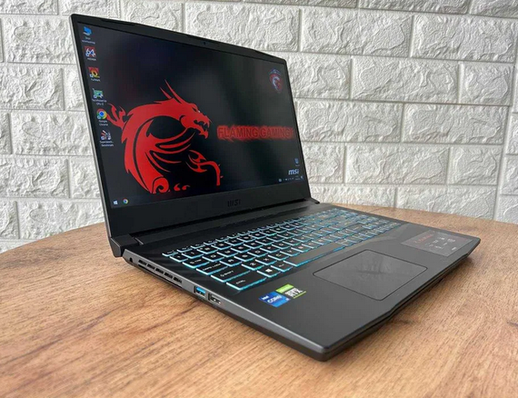 Ноутбук MSI GL66 11UGKV 15,6" FHD IPS 144Hz i7 11800H 16Gb SSD 500Gb RTX 3070 Б/В | Зображення 2