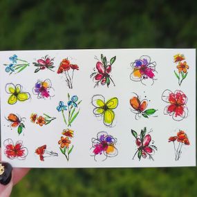 Слайдер F-09 на водяній основі (5x8см)