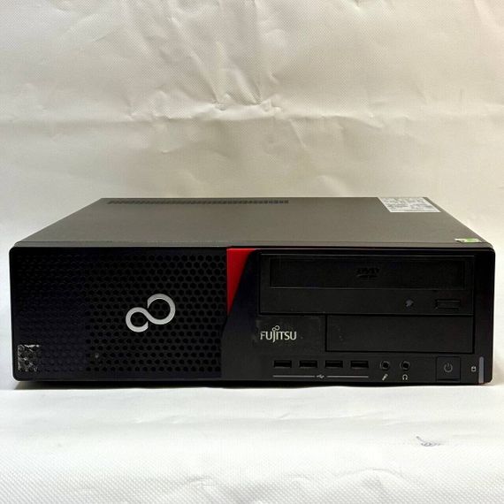 Комп'ютер Fujitsu Esprimo E720 E85 SFF / Intel Core i3-4130 (2 (4) ядра по 3.4 GHz) / 8 GB DDR3 / 120 GB SSD + 500 GB HDD / Intel HD Graphics 4400 / DVD-ROM б/в | Зображення 2