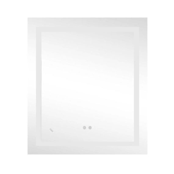 Дзеркало Lidz Kubis 700х800 з LED-підсвіткою Touch, з антизапотіванням, з диммером, рег. яскравості LD78LF9048070 | Зображення 2