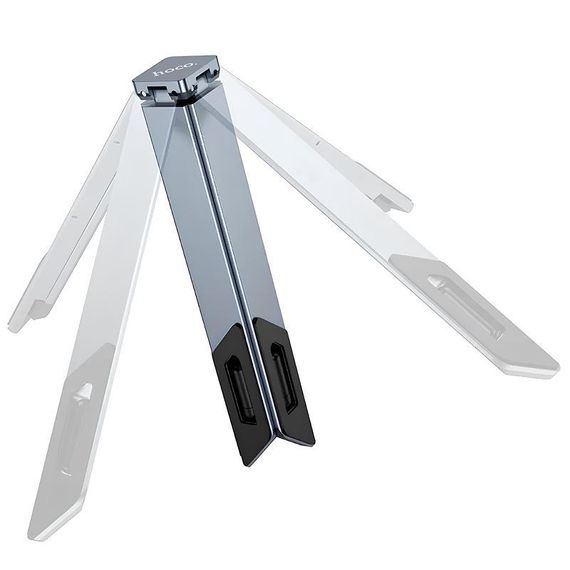 Подставка для ноутбука Hoco HD9 Metal gray | Зображення 2