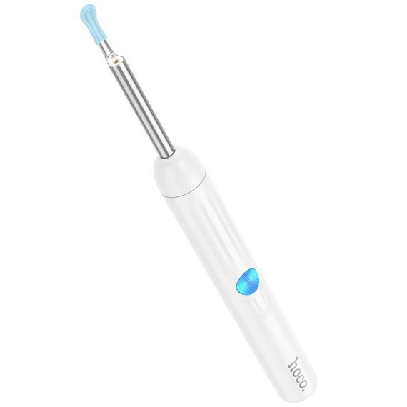 Отоскоп для чистки ушей з камерою Hoco HP65 Ears cleaning White | Зображення 2