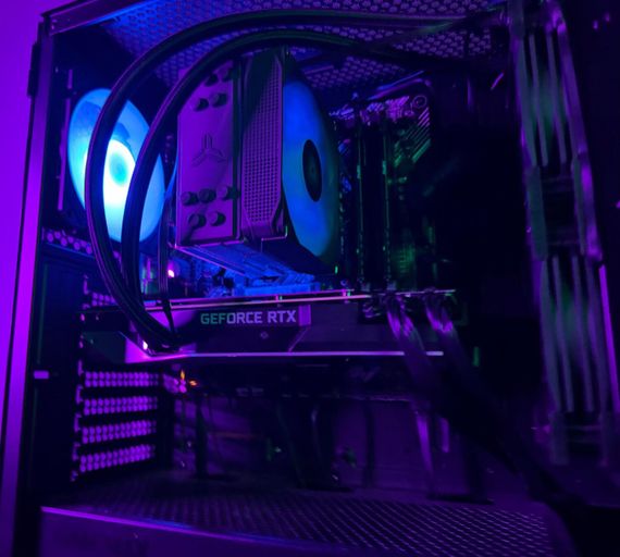 Ігровий ПК GAMING PC Tower / Intel Core i5-12400F (6 (12) ядер по 2.5 - 4.4 GHz) / 16 GB DDR4 / 500 GB SSD / nVidia GeForce RTX 3070, 8 GB GDDR6, 256-bit б/в | Зображення 3