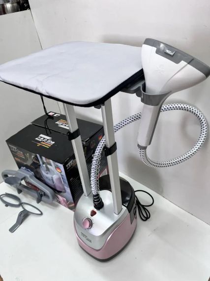 Рожевий Відпарювач вертикальний для одягу зі стійкою Zepline 3500Вт ZP-131 | Зображення 3