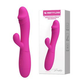 Вібратор кролик Pretty Love Snappy Rechargeable, фіолетовий