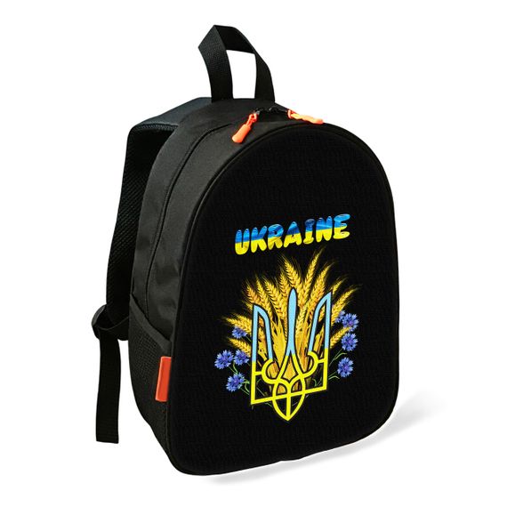 Рюкзак дитячий Тризуб Україна шкільний/міський 34х27х13 см для хлопчика (02644)