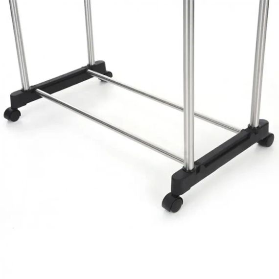 Телескопическая стойка-вешалка для одежды - Double Pole Clothes Horse | Зображення 1