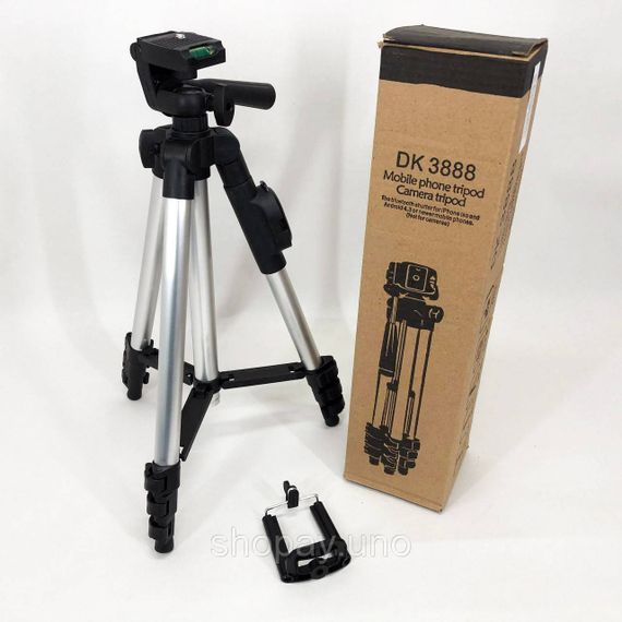 Трипод триногу штатив Tripod DK-3888 з пультом Bluetooth | Зображення 1