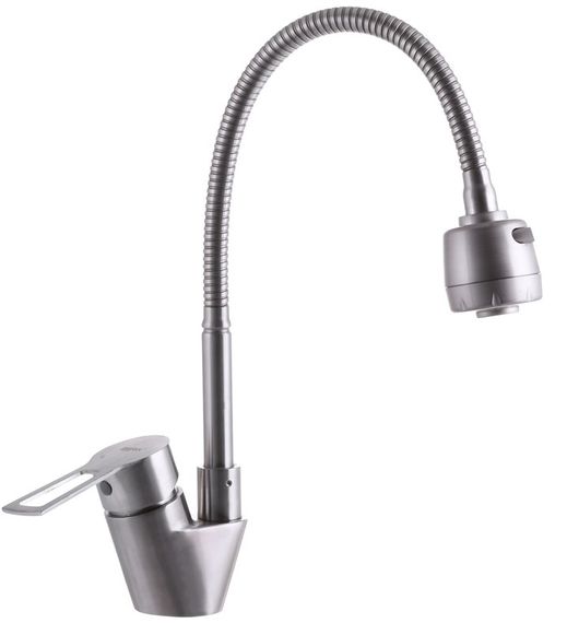 Змішувач для кухні ZERIX HSB-011 з рефлекторним виливом ZX3138