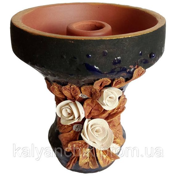 Чаша для кальяну 2x2 Еталон Botany Розгін квітучого щастя