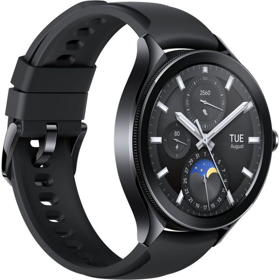 Смарт-годинник Xiaomi Watch 2 Pro Bluetooth Black Case with Black Fluororubber Str (1006732) | Зображення 2