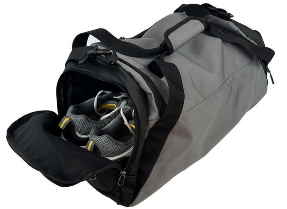 Спортивна сумка Easyfit SB1 45 л сіра (EF-8001-GY) | Зображення 3