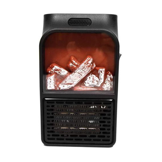 Обогреватель электрический Flame Heater 1000W с пультом | Зображення 2