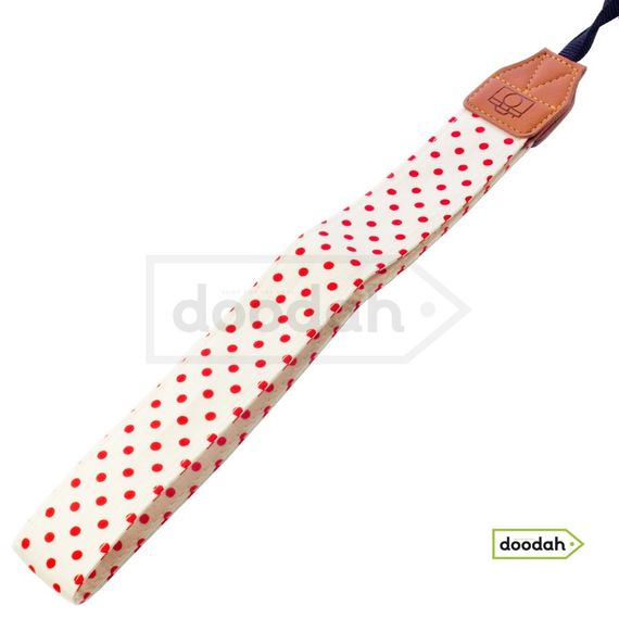 Ремінь нашийний для фото камери - Dot style Red | Зображення 2
