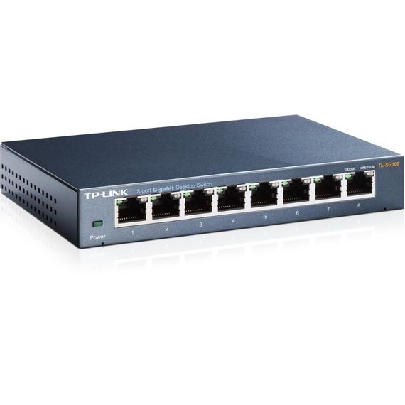 Комутатор мережевий TP-Link TL-SG108 | Зображення 1