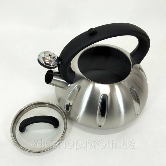 Нержавіючі чайники зі свистком, Чайник зі свистком для електроплити, Звичайний чайник на газову плиту XT-88 | Зображення 6