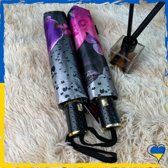 Парасолька жіноча. Антивітер. Парасолька напівавтомат | Зображення 1