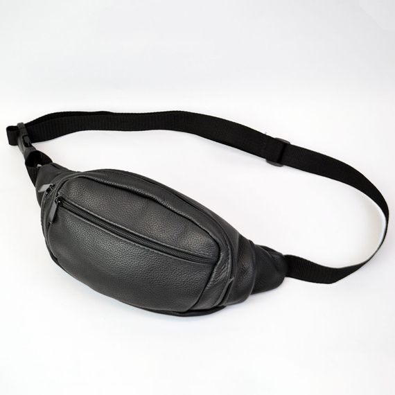 Бананка кожаная универсальная текстурная, Мужская бананка из натуральной кожи, Сумка WL-242 для торговли | Зображення 6