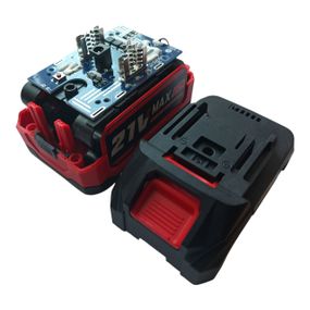 Корпус для шуруповерта Makita 15S3P15*18650 для АКБ-инструмента 21V прорезиновый корпус