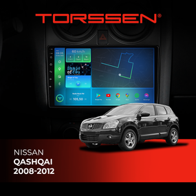 Штатна магнітола Torssen Nissan Qashqai 08-12  FL9 4+64Gb 4G Carplay DSP
