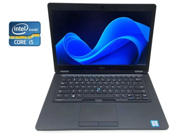 Ультрабук Б-класс Dell Latitude 5480 / 14" (1920x1080) IPS / Intel Core i5-6300U (2 (4) ядра по 2.4 - 3.0 GHz) / 16 GB DDR4 / 256 GB SSD / Intel HD Graphics 520 / WebCam / Win 10 б/у