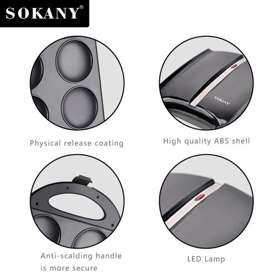 Блинниця з регулюванням температури XPRO SK-822 (45315-SK-822_704) | Зображення 7