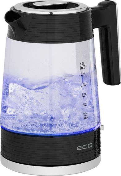 Електрочайник EСG RK 1750 Stripe 1.7 л чорний | Зображення 1