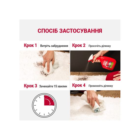 Засіб Nature’s Miracle ADV Dog Stain and Odor Elimin Spray для усунення плям та запахів від собак з посиленою формулою 946 м | Зображення 2