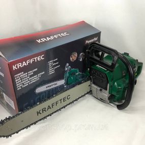 Бензопила ланцюгова 45см KRAFFTEC 5800, Пила ланцюгова бензинова EG-51