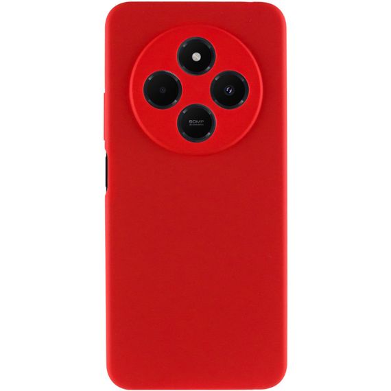 Чохол Silicone Cover Lakshmi Full Camera (AA) для Xiaomi Redmi 14C / Poco C75 Червоний / Red | Зображення 2