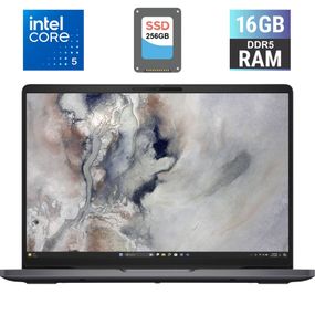 Ультрабук Dell Pro 14 PC14250 / 14" (1920x1200) IPS / Intel Core 5 120U (10 (12) ядер по 1.4 - 5.0 GHz) / 16 GB DDR5 / 256 GB SSD / Intel Graphics / WebCam б/у
