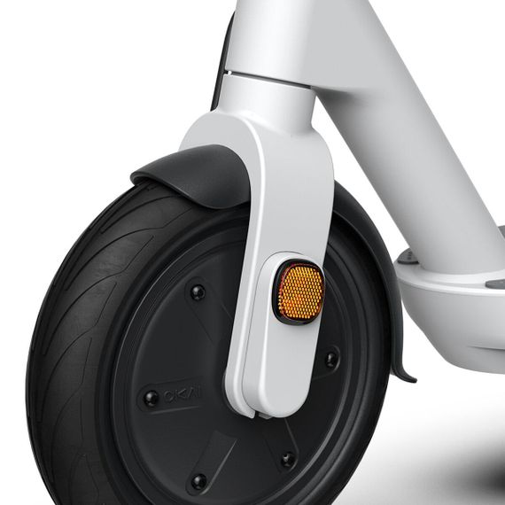 Електросамокат OKAI ES10-NEON Lite White 9", 300(600)W, 7.8Ah, 30km, 25km\h, 20%, NFC, App, 15kg | Зображення 7