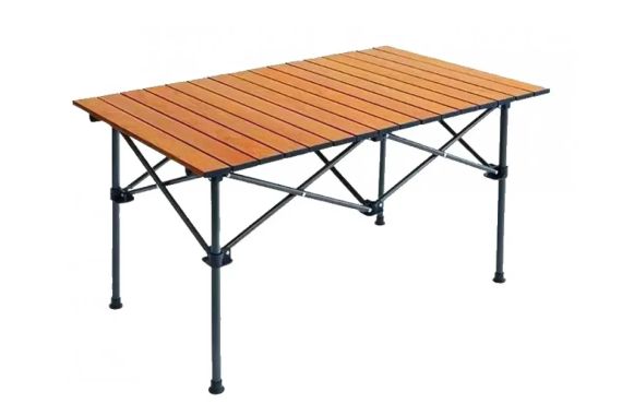 Стол складной STD-08  950х550х500мм в чехле, туристический, для рыбалки коричневый