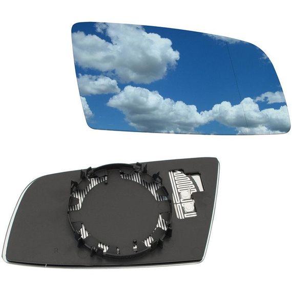 Вставка зеркала правая BMW 6 E63/E64, 2004-2010 с подогревом Зеркало вкладыш правое БМВ | Зображення 1