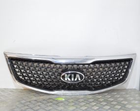 Решітка радіатора Kia Sportage III 2013-2015 рестайлінг Решітка переднього бампера Кіа Спортейдж 3 863523U500