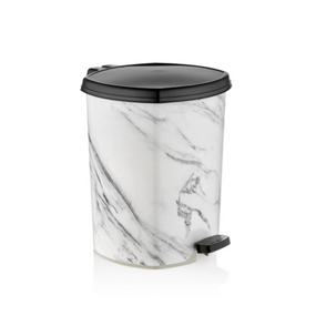 DECOR відро для сміття 11л (12) (x128 білий мармур)