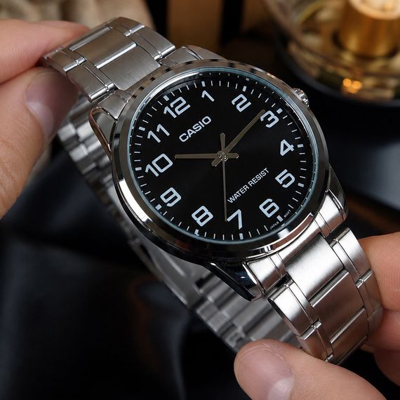 Чоловічий годинник Casio MTP-V001D-1B | Зображення 3