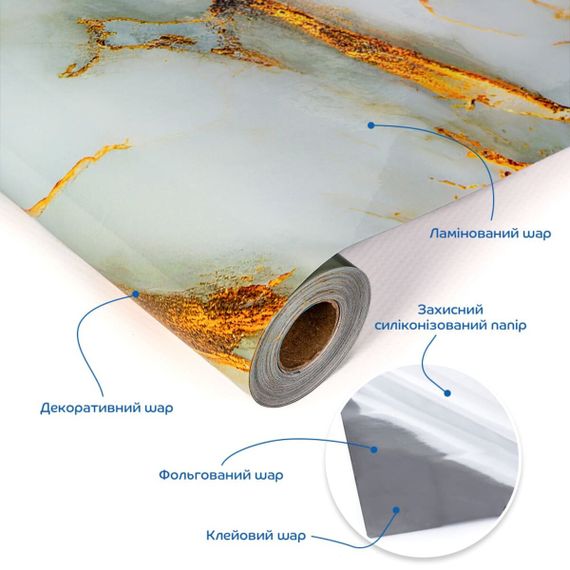 Плівка на самоклейці 60см х 3м SW-00002627 | Зображення 1