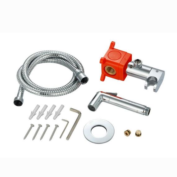 Набір для гігієнічного душу Qtap Inspai-Varius округлий прогресивний картридж QTINSVARCRMV00440601 Chrome | Зображення 5