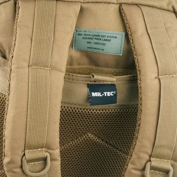 Тактичний рюкзак 36 л Mil-Tec койот. | Зображення 6