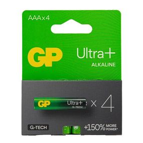 Батарейка GP Ultra Plus Alkaline 1,5V (LR3)лужна 24AUP21-SB4 блістер 4 шт в упаковці