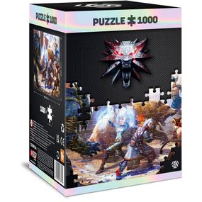 Пазл GoodLoot Witcher: Geralt &amp; Triss in Battle puzzles 1000 ел. (5908305233619)