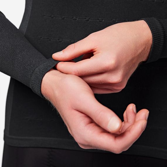 Термофутболка Race 2 з довгими рукавами сіра - M | Зображення 4