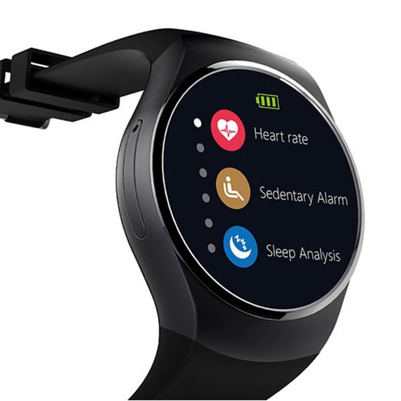 Умные Smart Watch KW18. Цвет: черный | Зображення 4