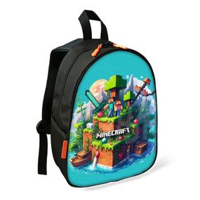 Рюкзак Minecraft Кріпер дитячий шкільний/міський 34х27х13 см для хлопчика (02437)