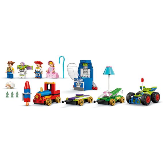 Конструктор LEGO Disney та Pixar Святкування з Історії іграшок: поїзд та авто для гонок (43264) | Зображення 5