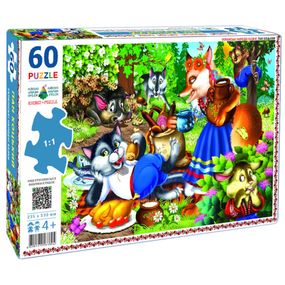 Детские пазлы "Пан Котский" 83804, 60 деталей