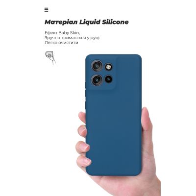 Чехол для мобильного телефона Armorstandart ICON Motorola Edge 50 5G Camera cover Blue (ARM81703) | Зображення 6