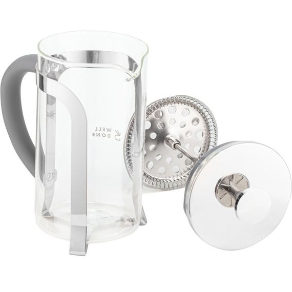 Френч-прес Well Done WD-8016B із ручкою soft-touch 600 мл | Зображення 1